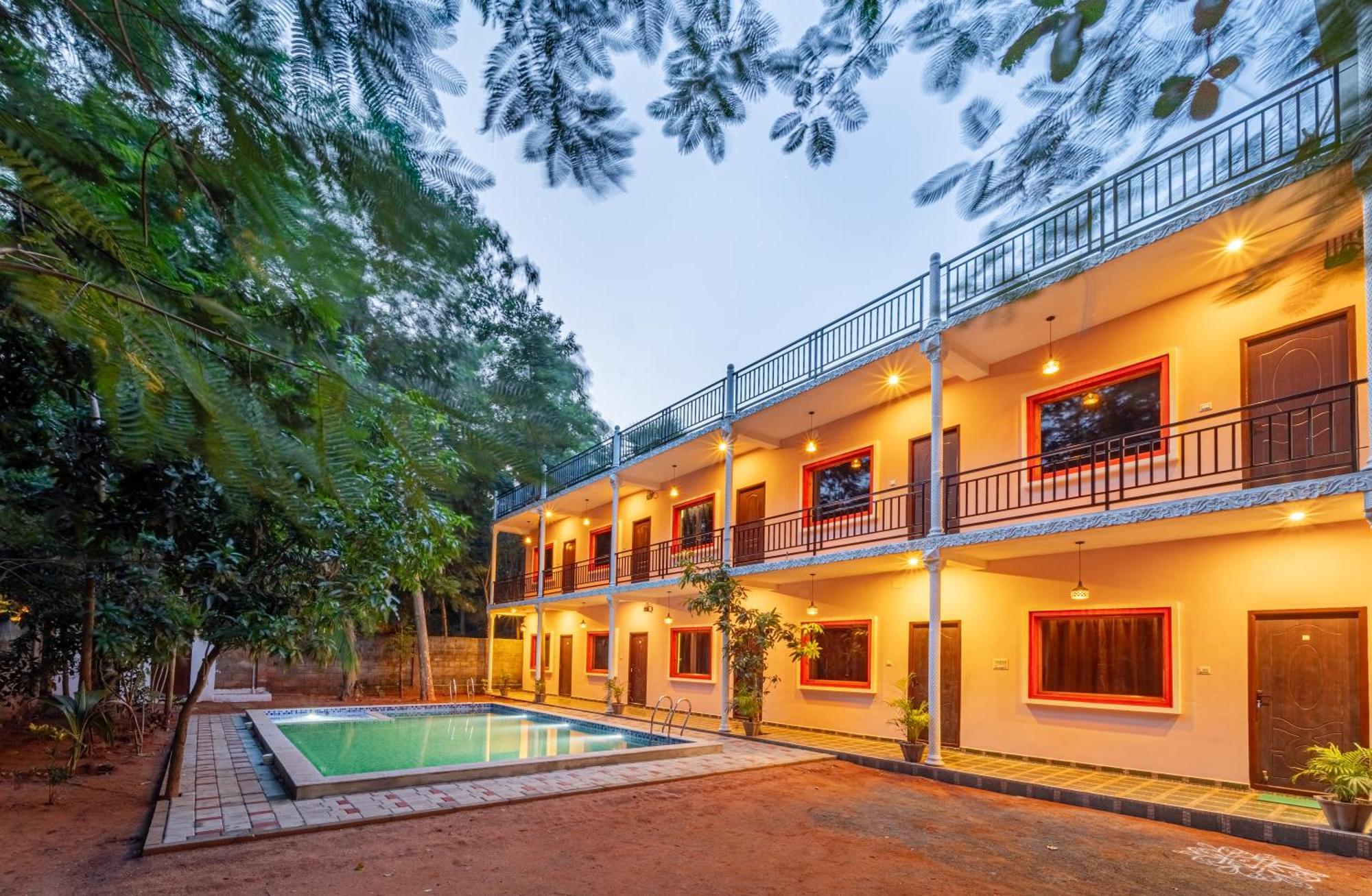 Hotel De Jardin Pondicherry With Swimming Pool Экстерьер фото